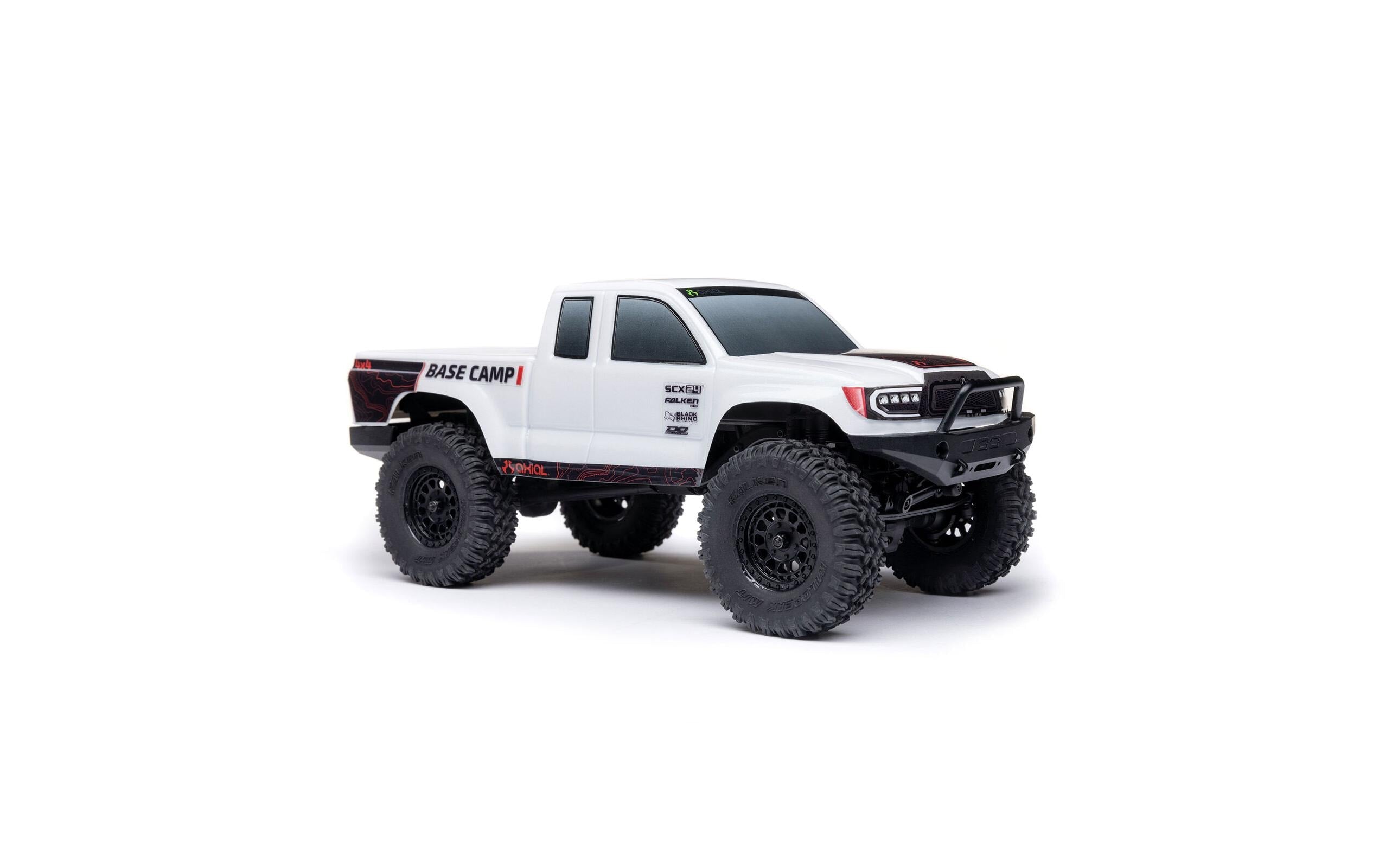 Axial SCX24 Base Camp RTR Scale Rock Crawler,4WD, 1:24, Weiss