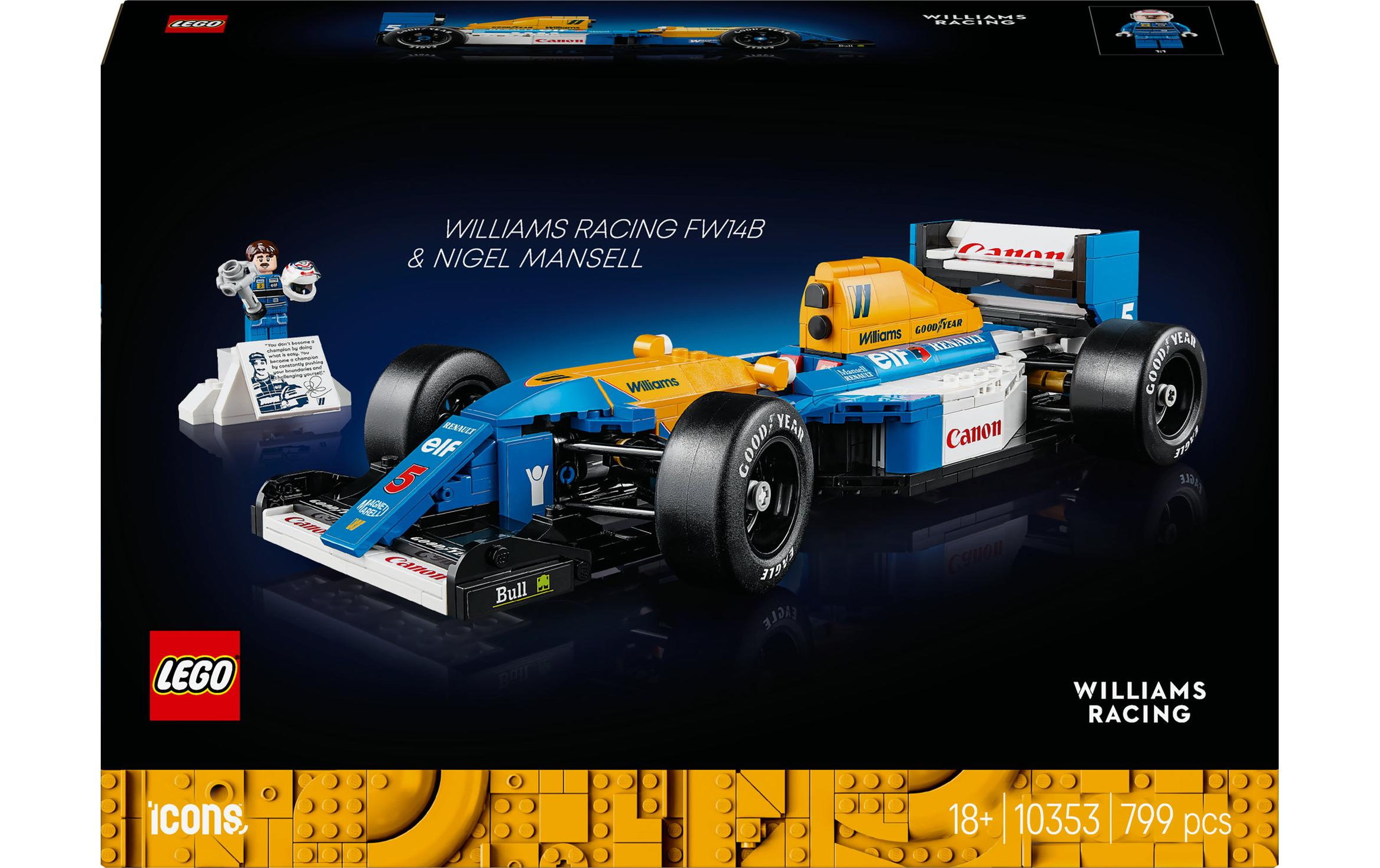 LEGO Williams Racing FW14B LEGO Icons