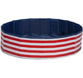 Beeztees Swimmingpool Doggy Dip. Gr.S Rot/Weiss 80cm