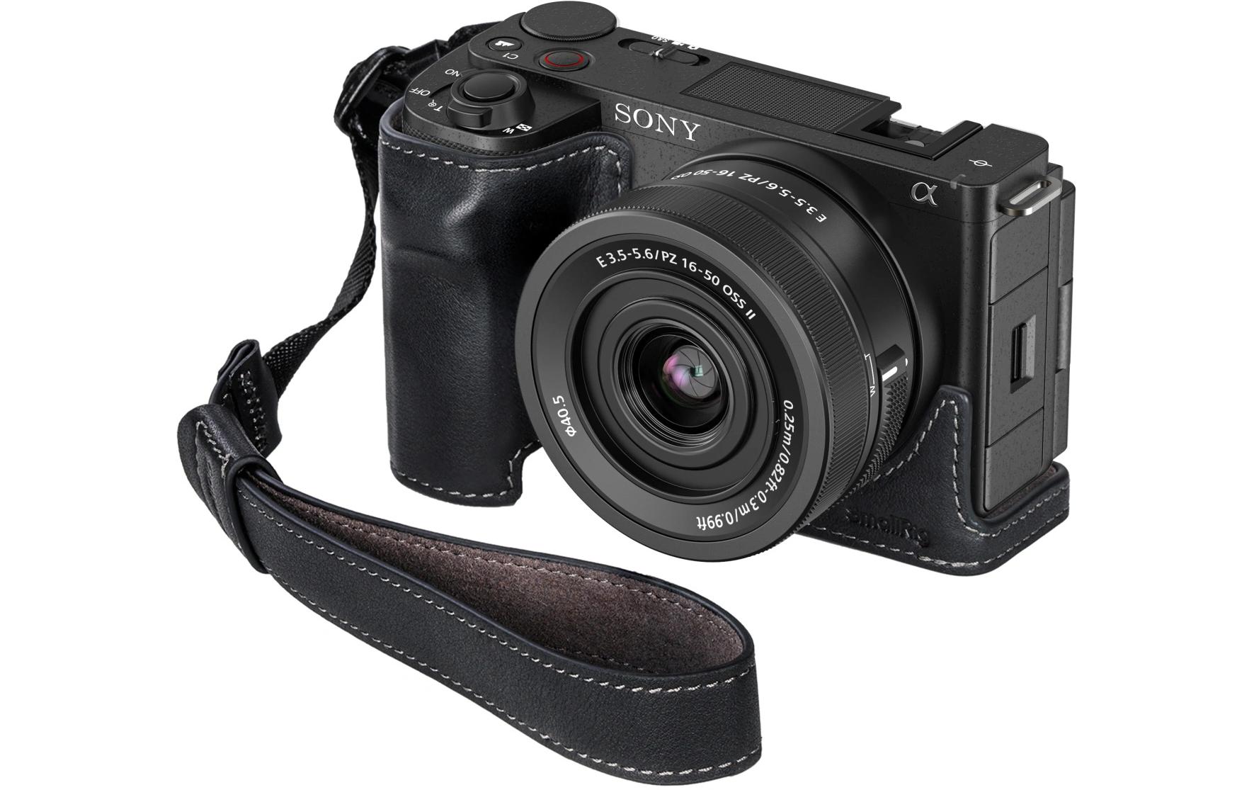 SmallRig Leather Case Kit for Sony ZV-E10 II (Black)