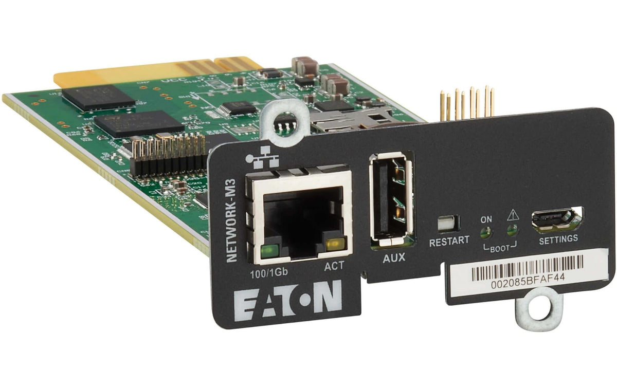 Eaton Netzwerk SNMP Karte Network-M3 LAN, Steuerung via Web, SNMP, SMTP, Sensor