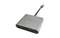 LC Power LC-HUB-C-multi-4 V2 Silber, Type-C, je 1x USB-A/USB-C/HDMI