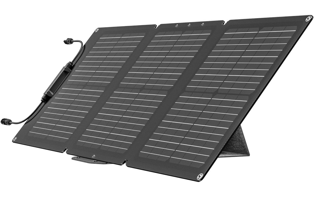 Ecoflow Solarmodul 60W faltbar monokristalin modul, MC4 Schwarz