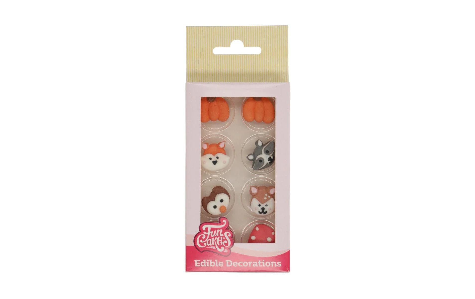 FunCakes Zucker Waldtiere 8 Stück