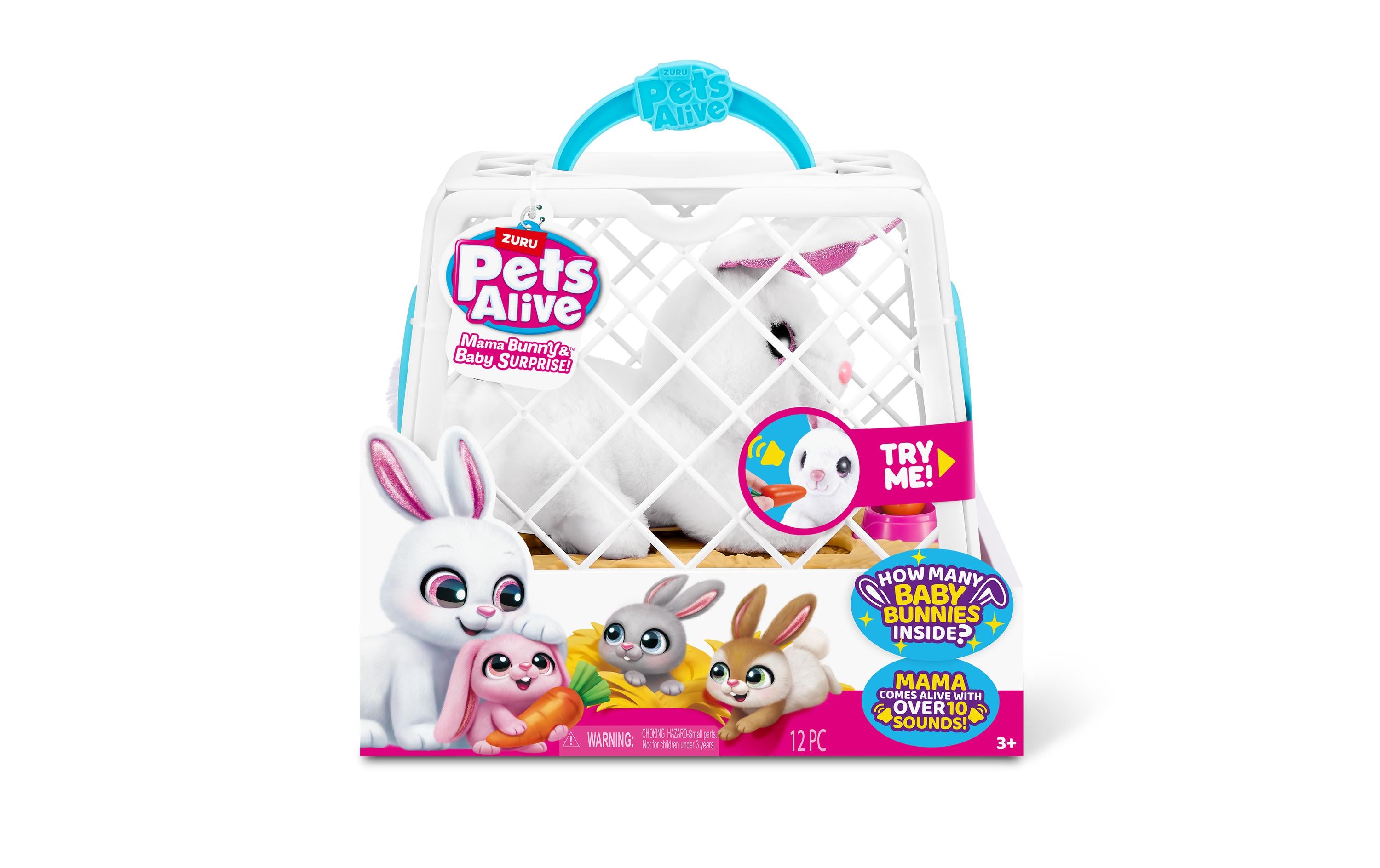 Pets Alive Mama Bunny & Baby Surprise assortiert