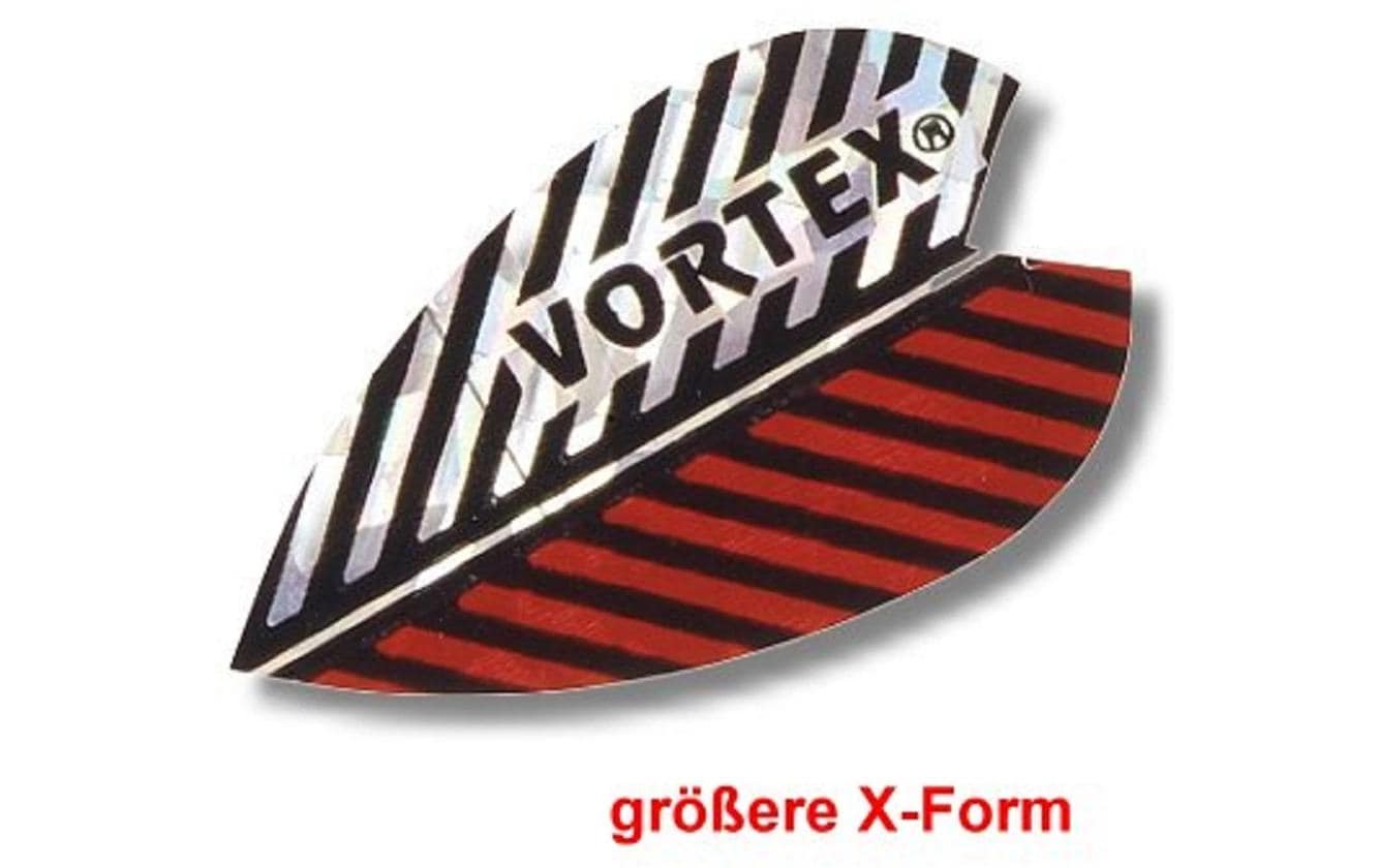 Karella Flight Vortex  X 3- rot-silber 3 Stück