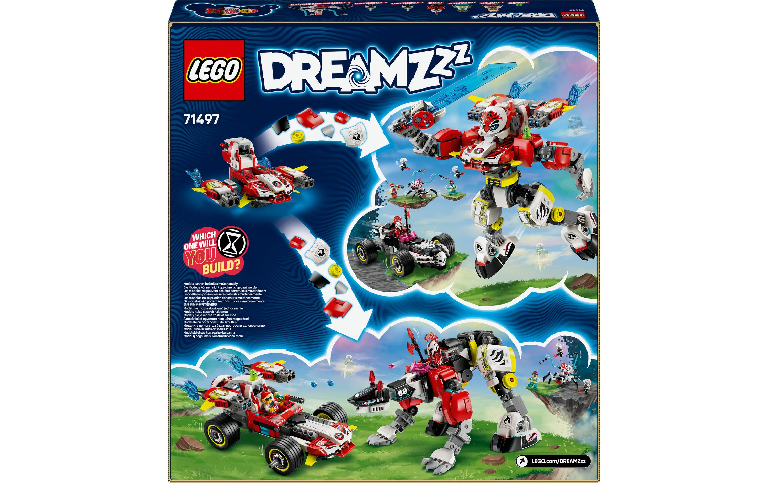 LEGO Coopers Tiger-Mech und Zeros Hot LEGO DREAMZzz