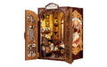 Cutebee Verborgene Bücherstube CNG-SD01, Book Nook, Holzbausatz