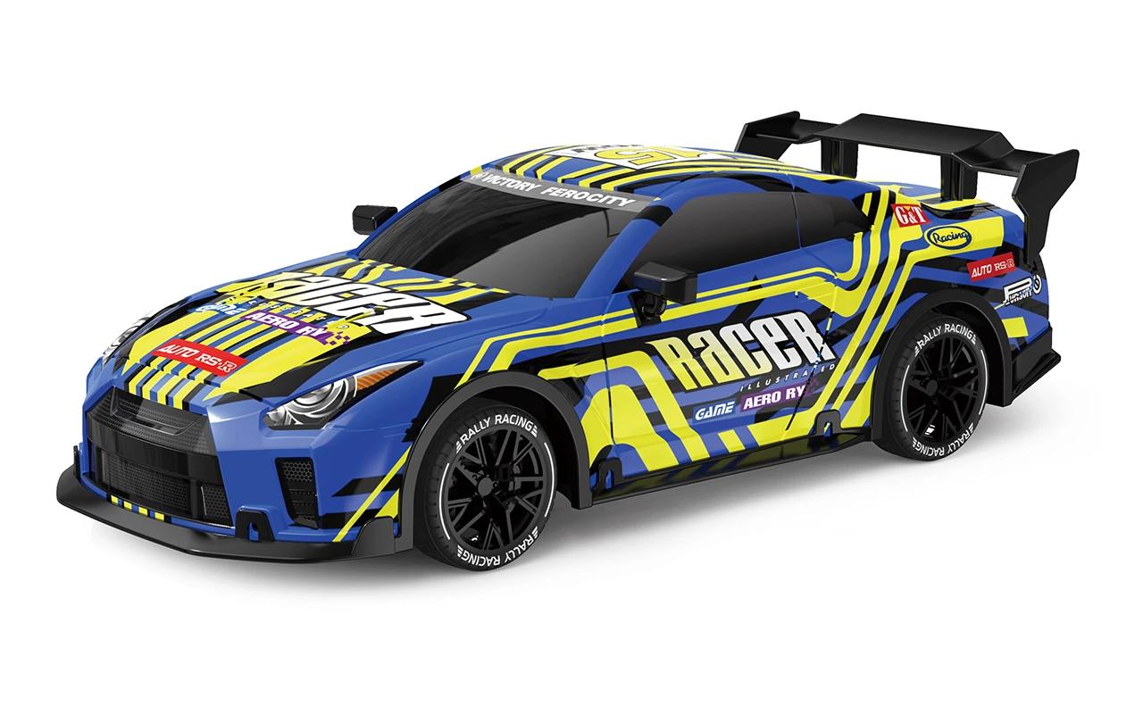 TEC-TOY Racer R/C 1:18 blue/yello