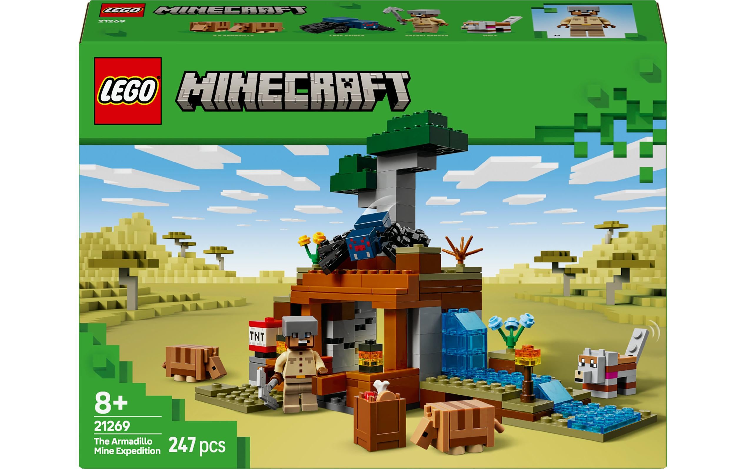 LEGO Die Expedition zur Gürteltiermine LEGO Minecraft