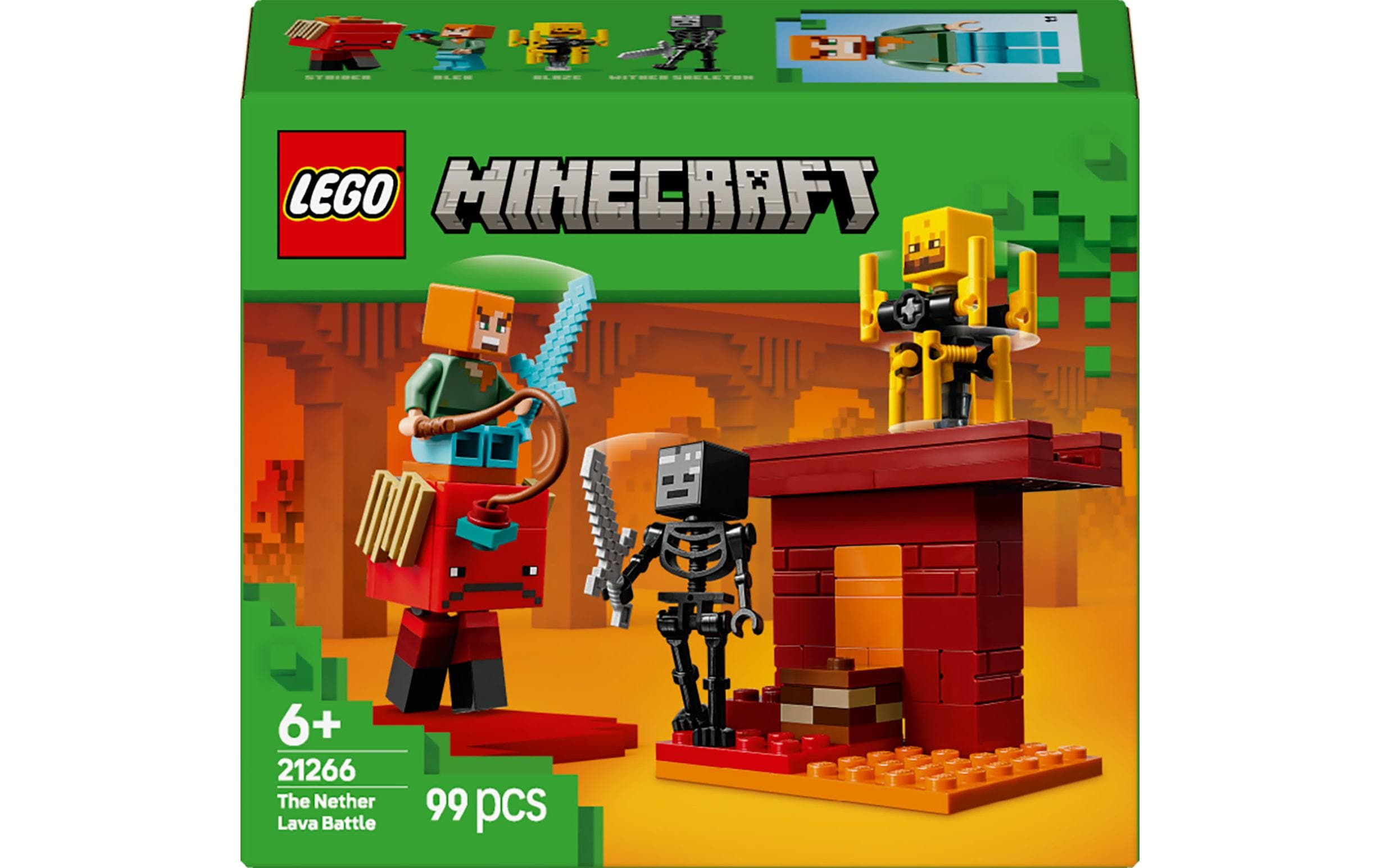 LEGO Das Lava-Duell im Nether LEGO Minecraft