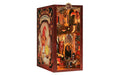 Cutebee Flame Common Room CNG-RK01 Book Nook, Holzbausatz, inkl. LED