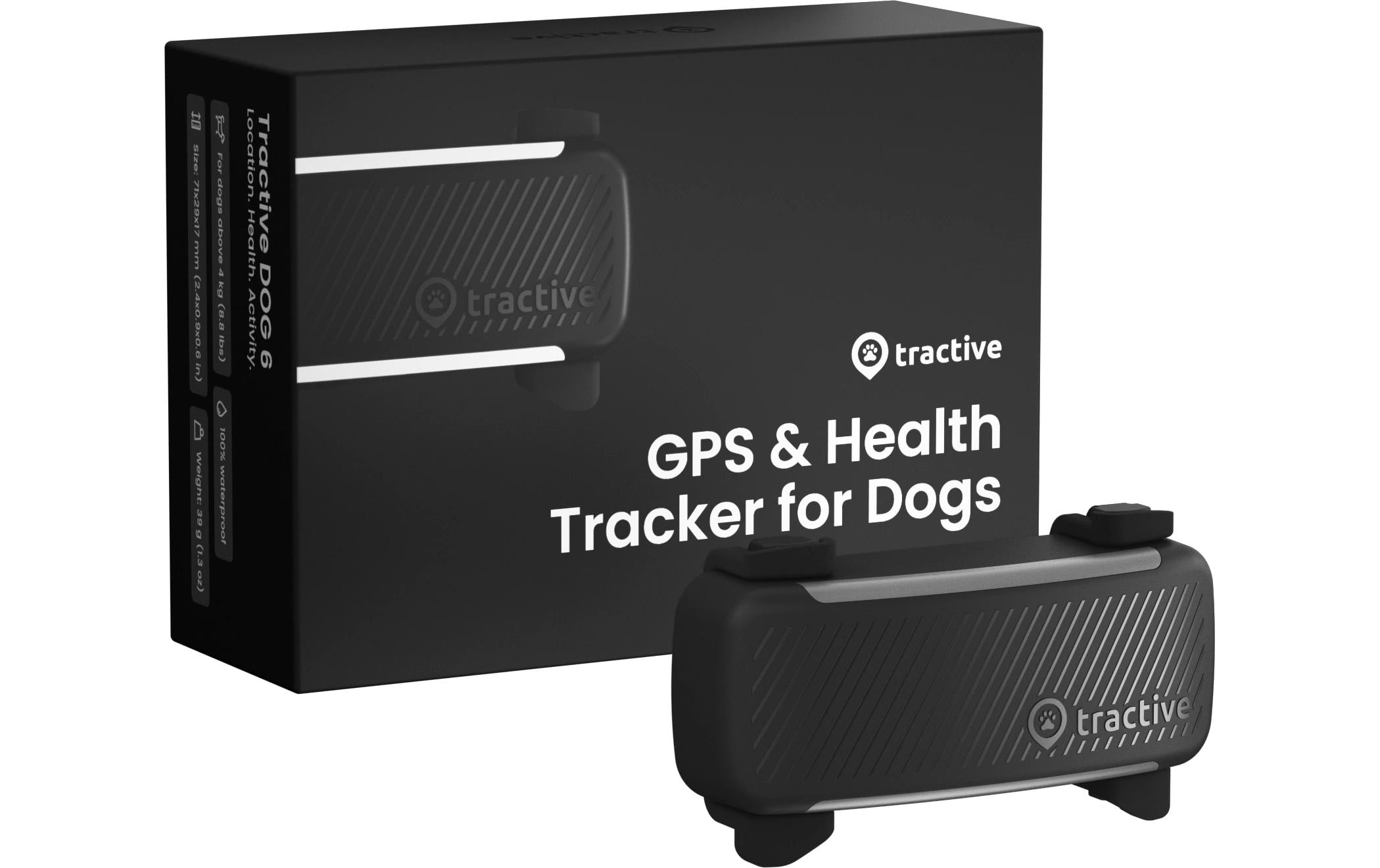 Tractive Hunde Tracker GPS DOG 6 schwarz