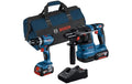 18V Profi Set GSB 18V-45+GBH 18V-22+2x4