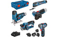 12V Profi Set 12V 5 tool KIT + GBA + GAL + XL-box