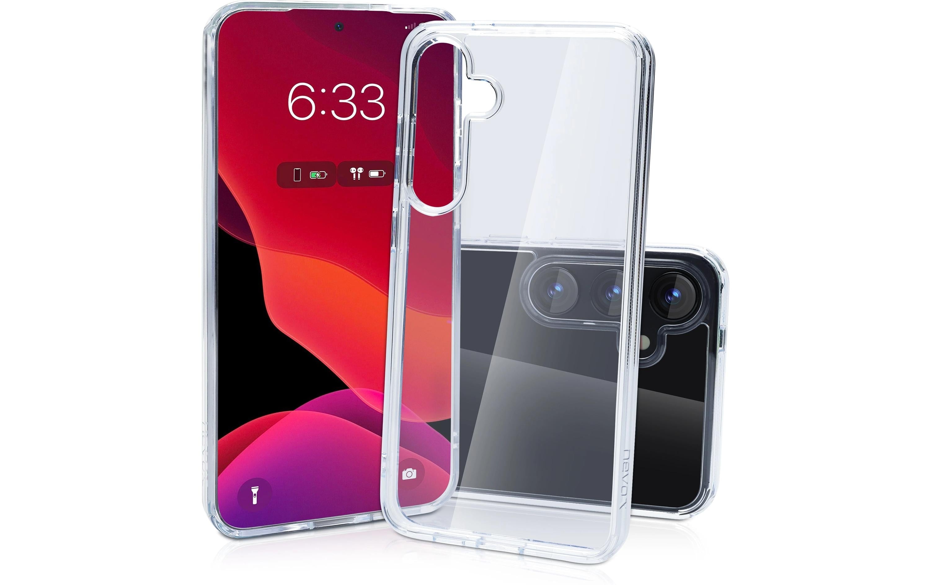 Nevox StyleShell SHOCKFlex, transparent Samsung Galaxy S25+
