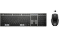 HP 725 Wireless Tastatur & Maus Set, Black 2.4 GHz,Bluetooth, CH-Layout, Supercap