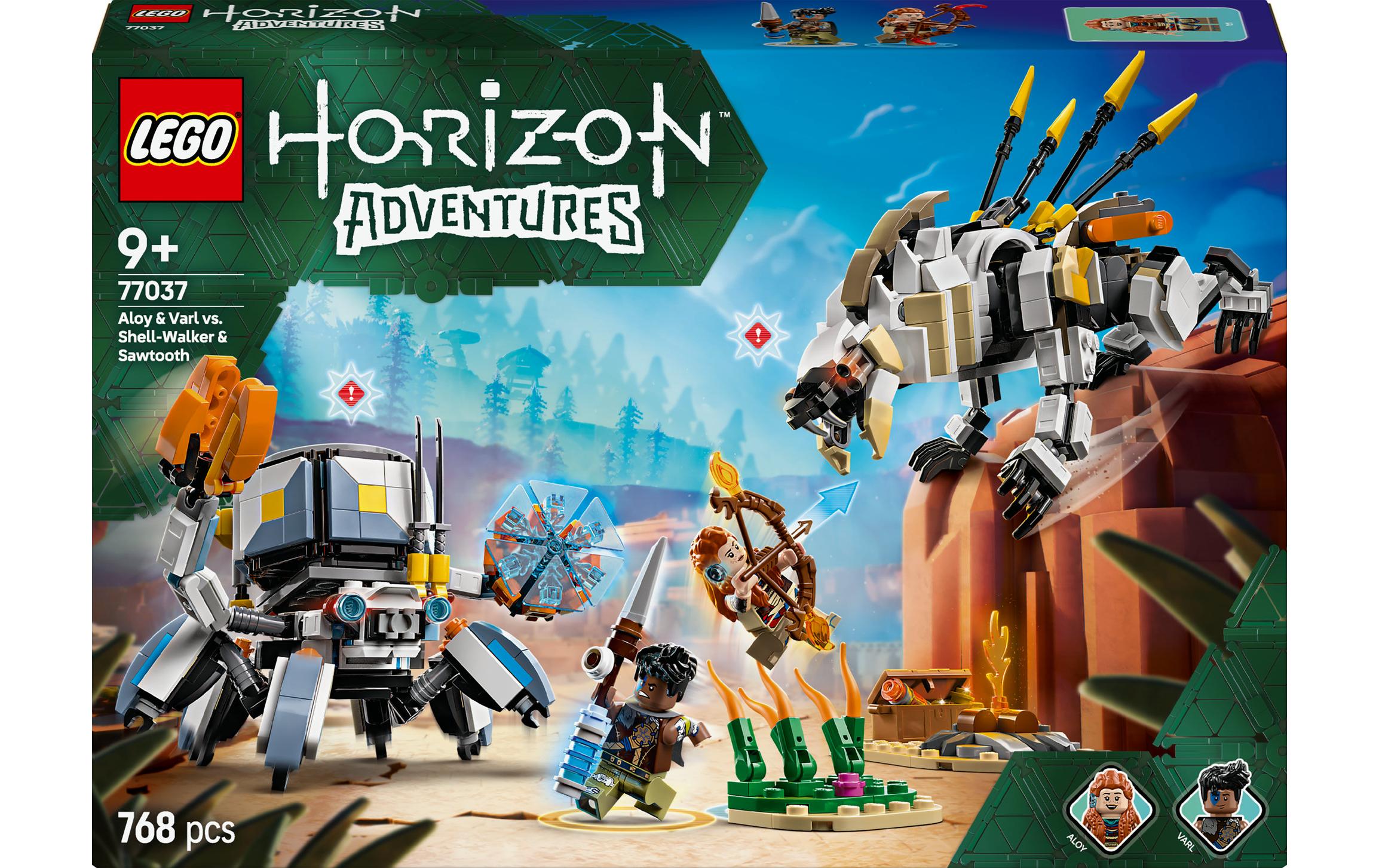 LEGO Aloy und Varl vs. Panzerwanderer LEGO Family