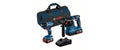 18V Profi Set GSR 18V-45+GBH 18V-22+2x4