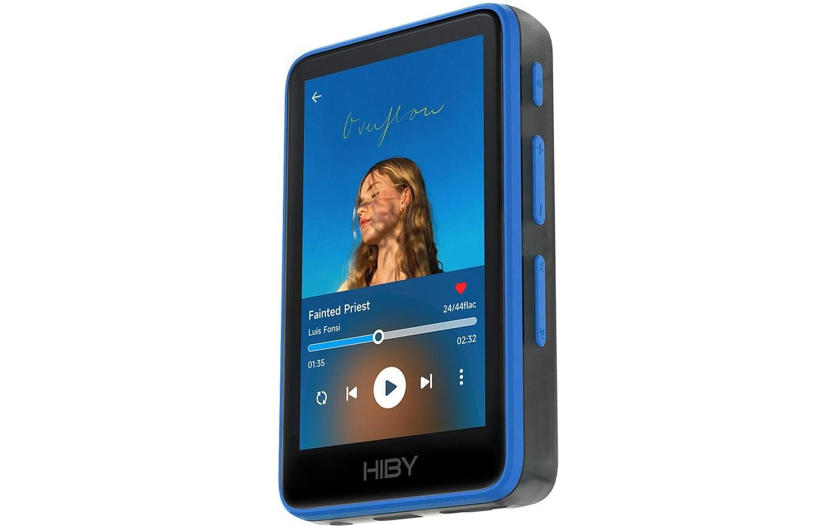 HiBy R1 Blau HibyOS Betriebssystem,  BT 5.1, 15h Akku