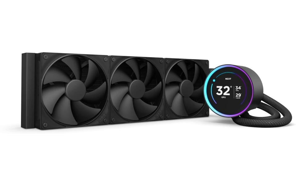 Wasserkühler NZXT Kraken Elite 360 V2 Schwarz,  AMD und Intel S.