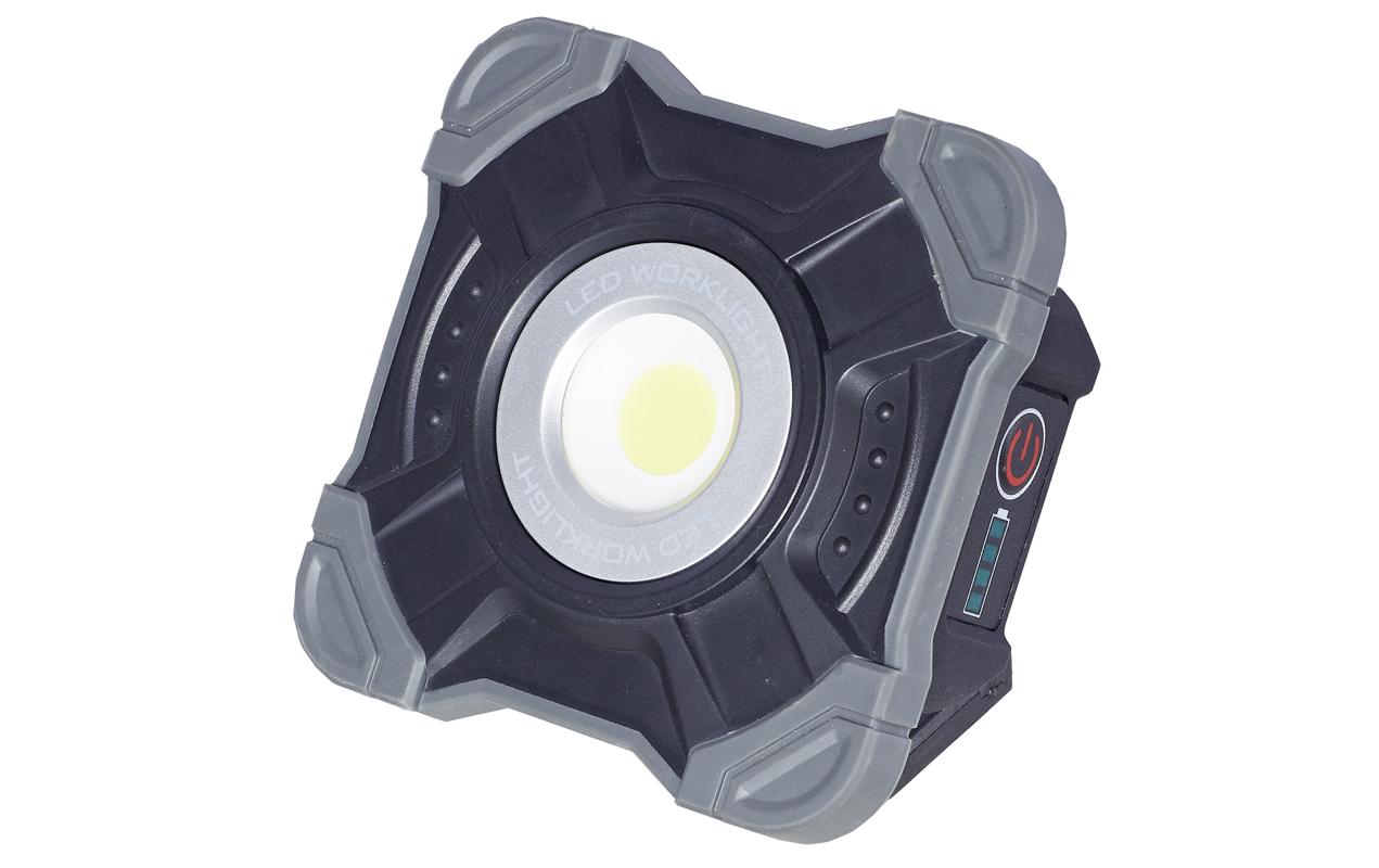 STEFFEN LED Strahler Worklight 10W 1000lm 6500K, IP54,3.7V/2200mAH