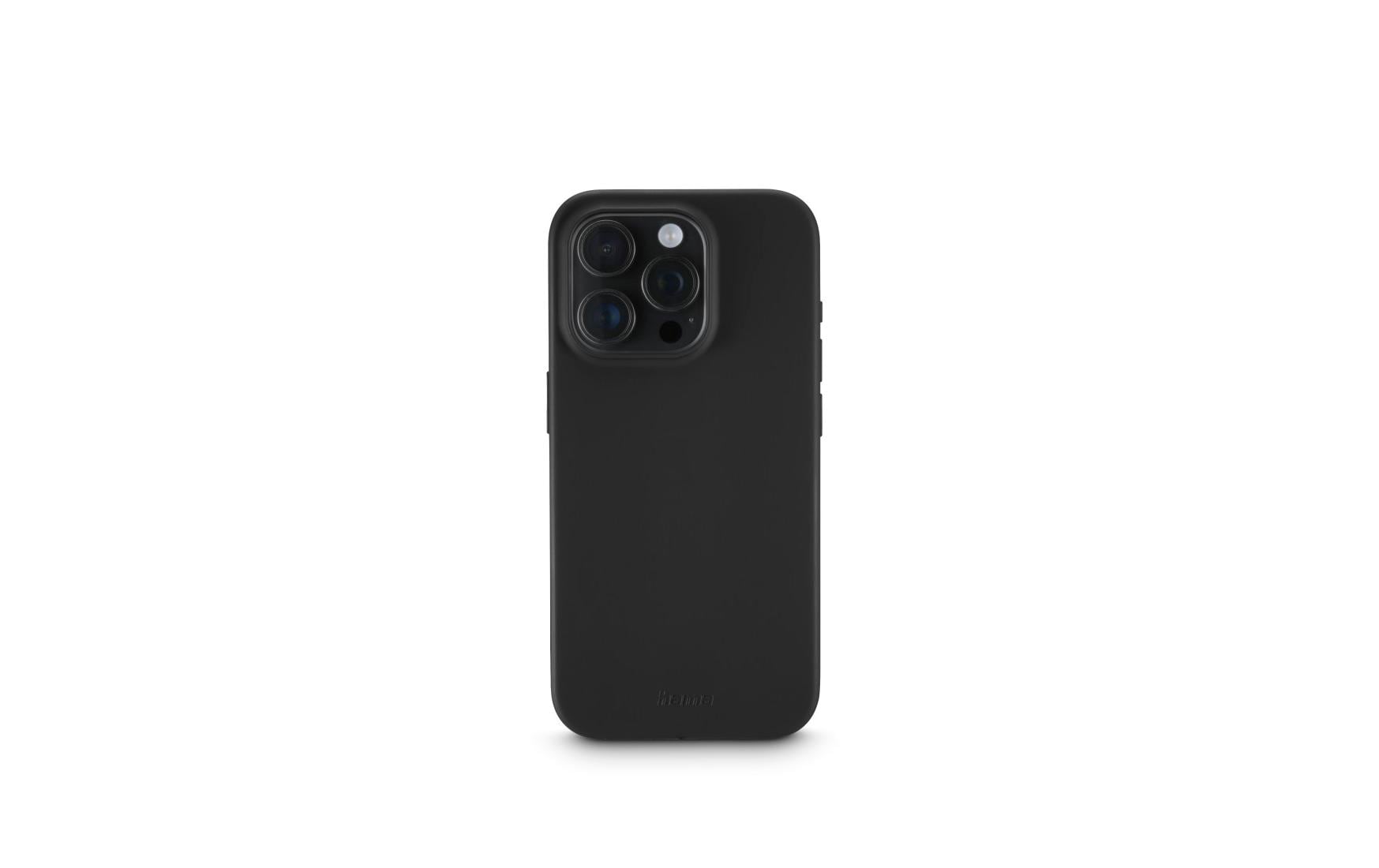Hama Case Fantastic Feel für iPhone 16 Pro, Schwarz