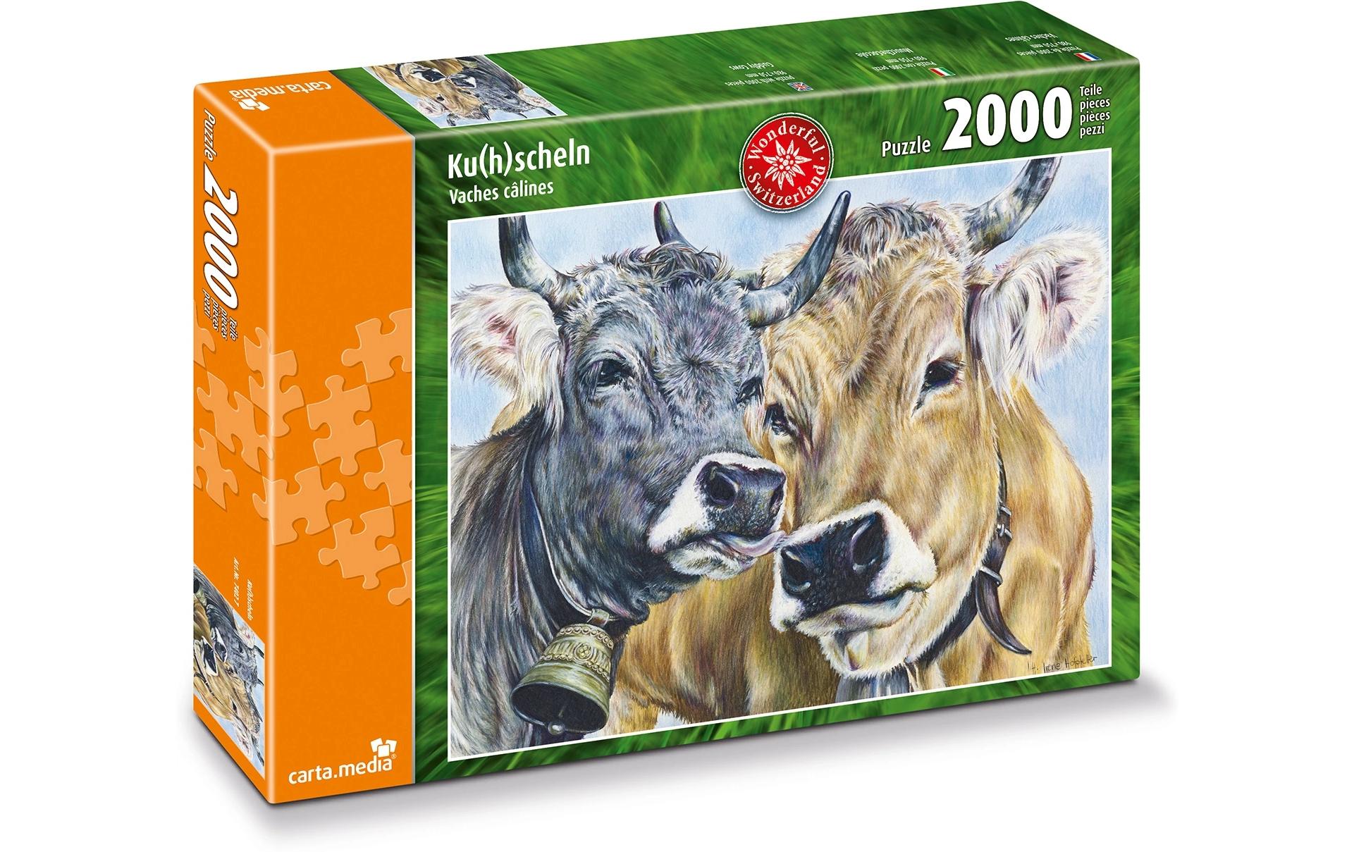 Puzzle Ku(h)scheln 2000 Teile