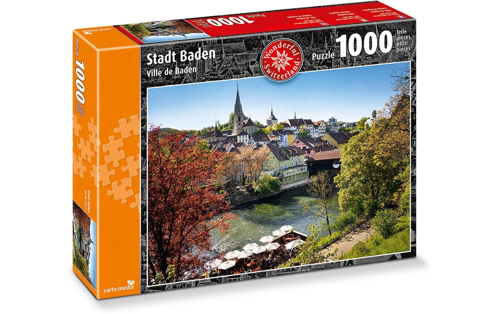 Puzzle Stadt Baden 1000 Teile