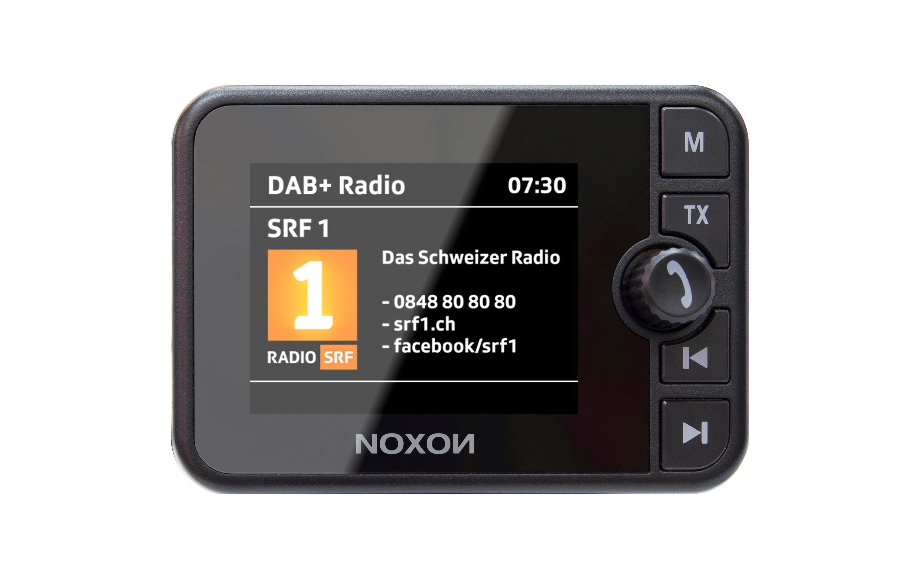Noxon Road 2, DAB+ Auto Adapter DAB+, FM Transmitter, Bluetooth
