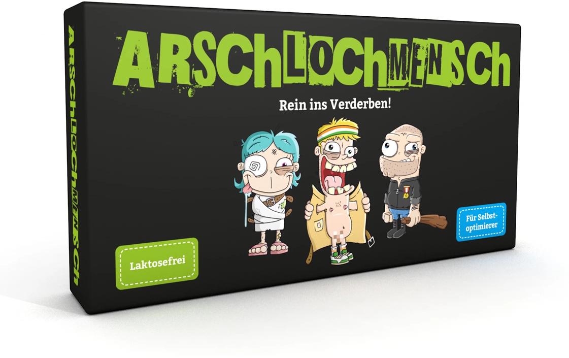 Arschlochmensch Alter: 16+, 3-6 Spieler