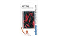 Unicorn Dartersatzspitzen Softdart rot/schwarz, 50 Stück