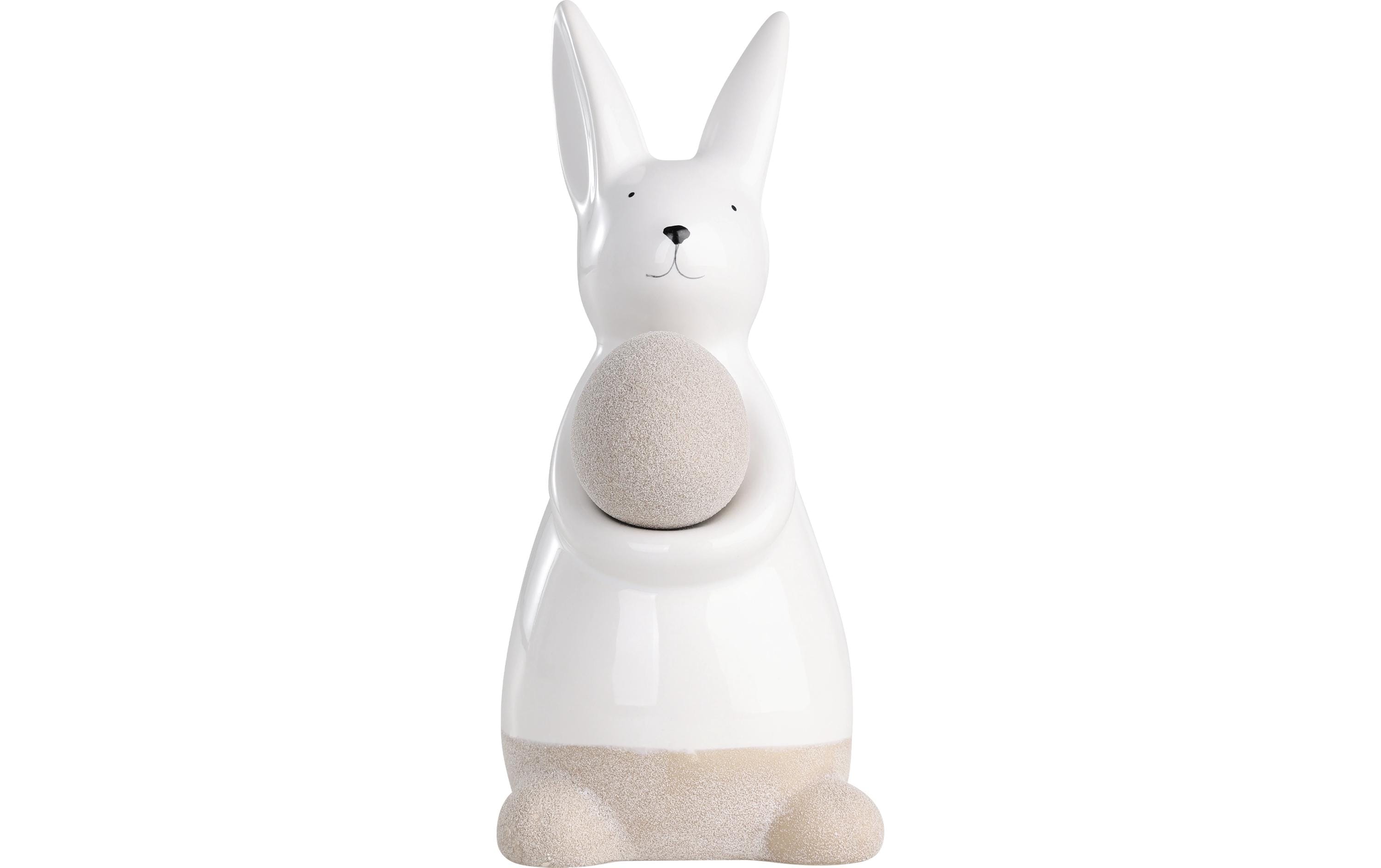 Eglo Osterhase MADIORANO 17 cm Porzellan, 8.7x7x17cm