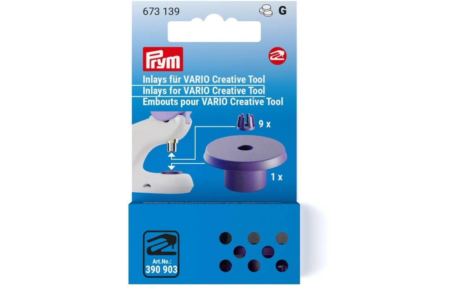 Prym Inlays für VARIO Creative Tool 10 Stk.