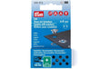 Prym Ösen mit Scheiben , silber 4 mm Karte, 100 Stk., 100% MS