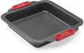 Lékué Kuchenbackform Quadratisch Stahl, Antihaft, 30.8x26.7x5.2cm