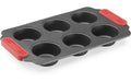 Lékué Muffinbackform 6 Mulden Stahl, Antihaft, 31x18x3.7cm