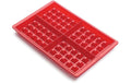 Lékué Waffelbackform Silikon, Rot