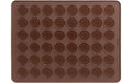Lékué Macaron Backform 40cm Silikon, Braun