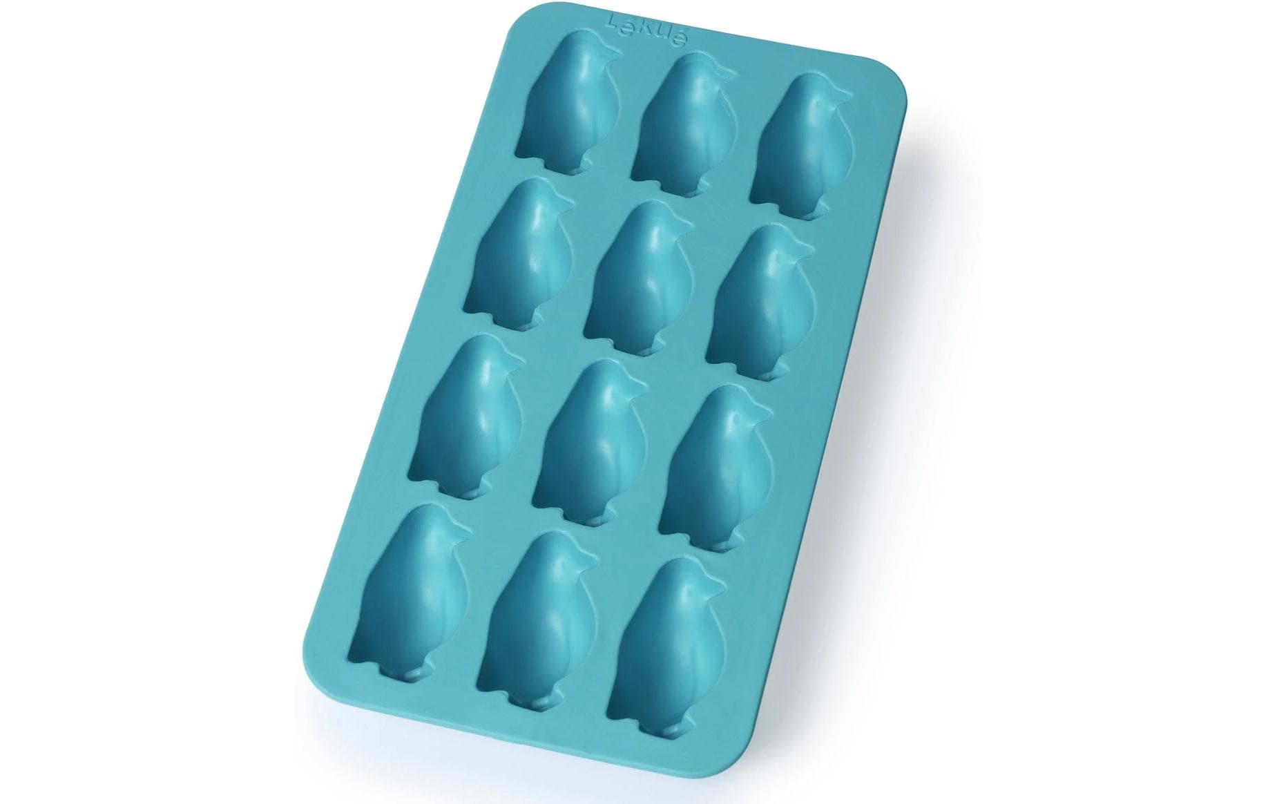 Lékué Eiswürfelform Pinguin SBS, Türkis