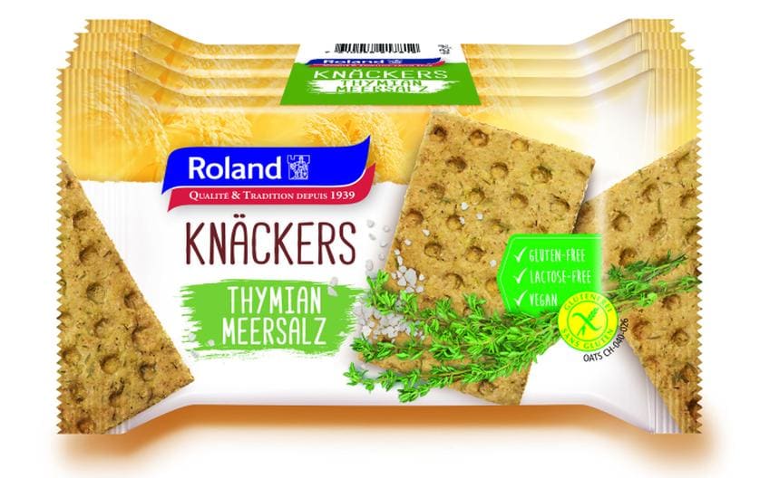 Knäckers glutenfrei Thymian Meersalz 4 x 35 g