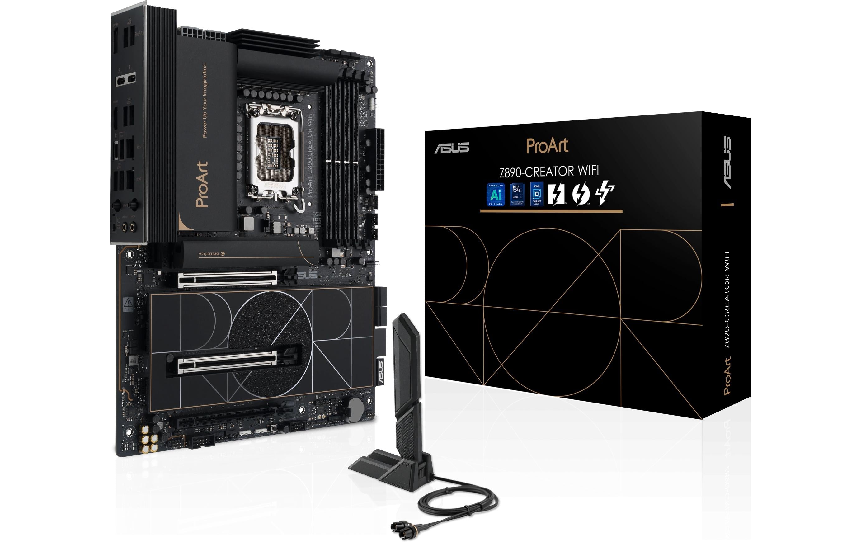 ASUS ProArt Z890-CREATOR WIFI Intel Z890, DDR5, 2 x PCIe 5.0 x16