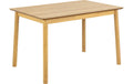 AC Design Esstisch Barlow Eichenfurnier/Gummibaum