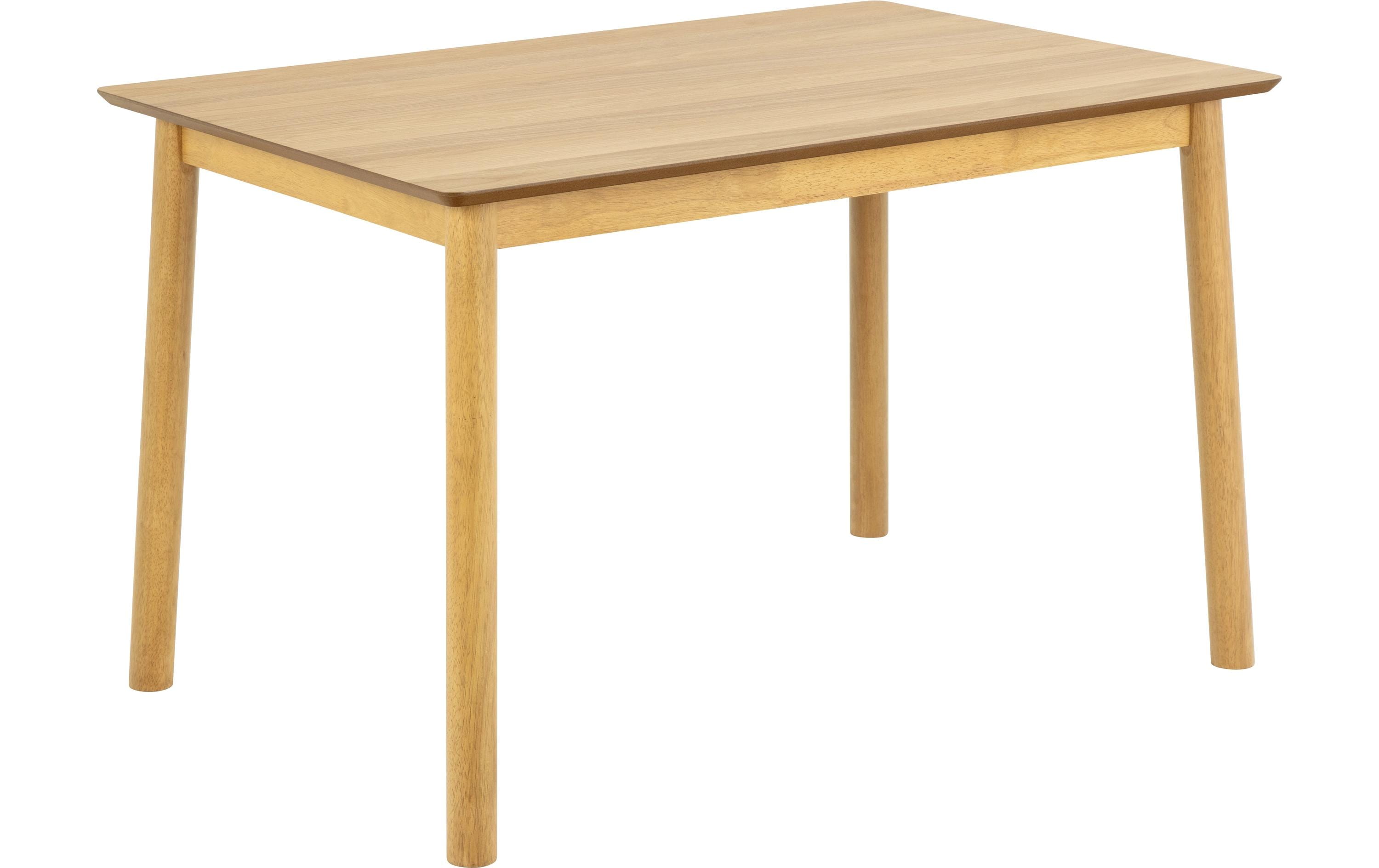 AC Design Esstisch Barlow Eichenfurnier/Gummibaum