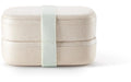 Lékué Lunchbox To Go Organic 1 Liter, Beige