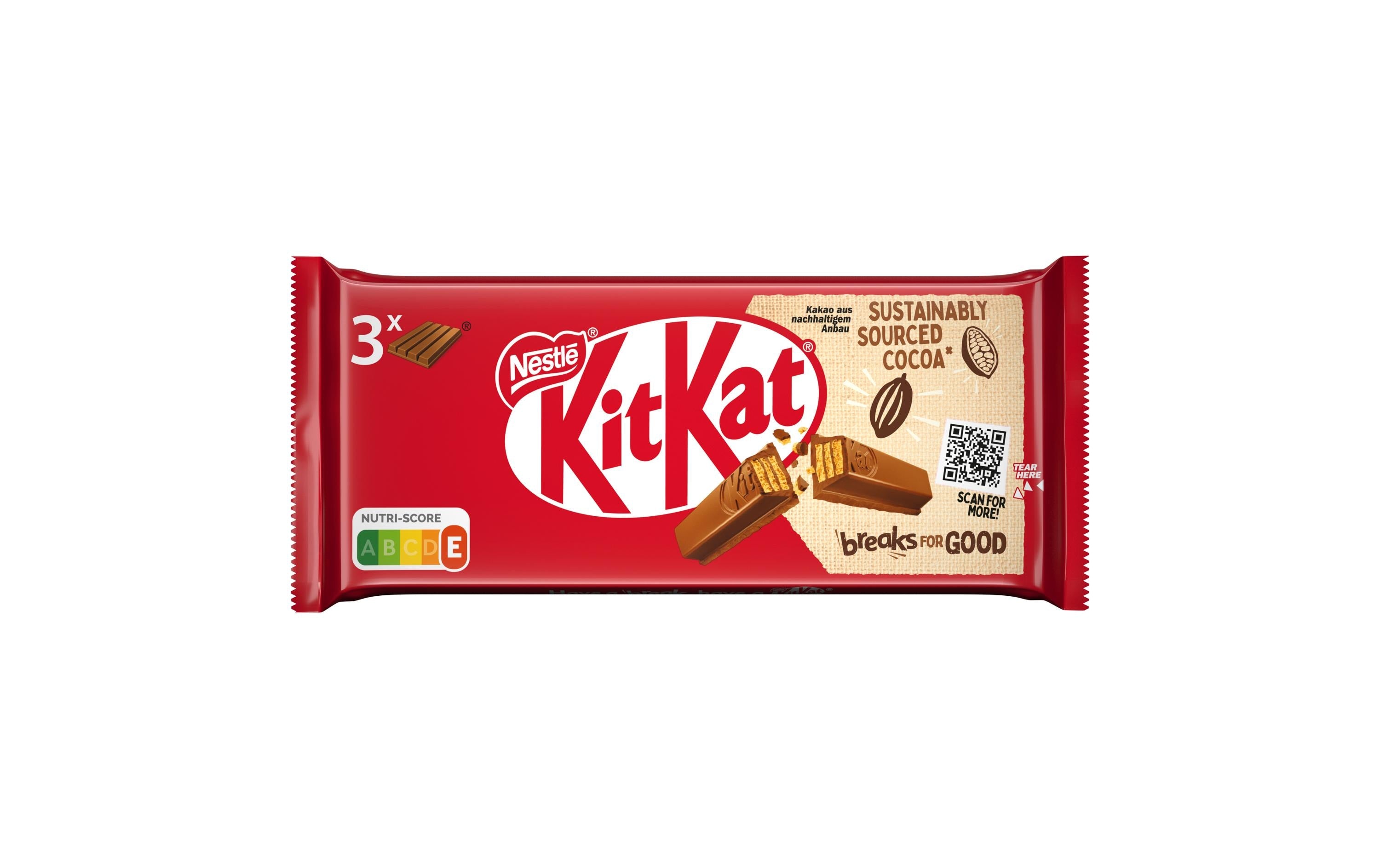 NESTLÉ KitKat Waffeln 3x41,5g 3x41,5g