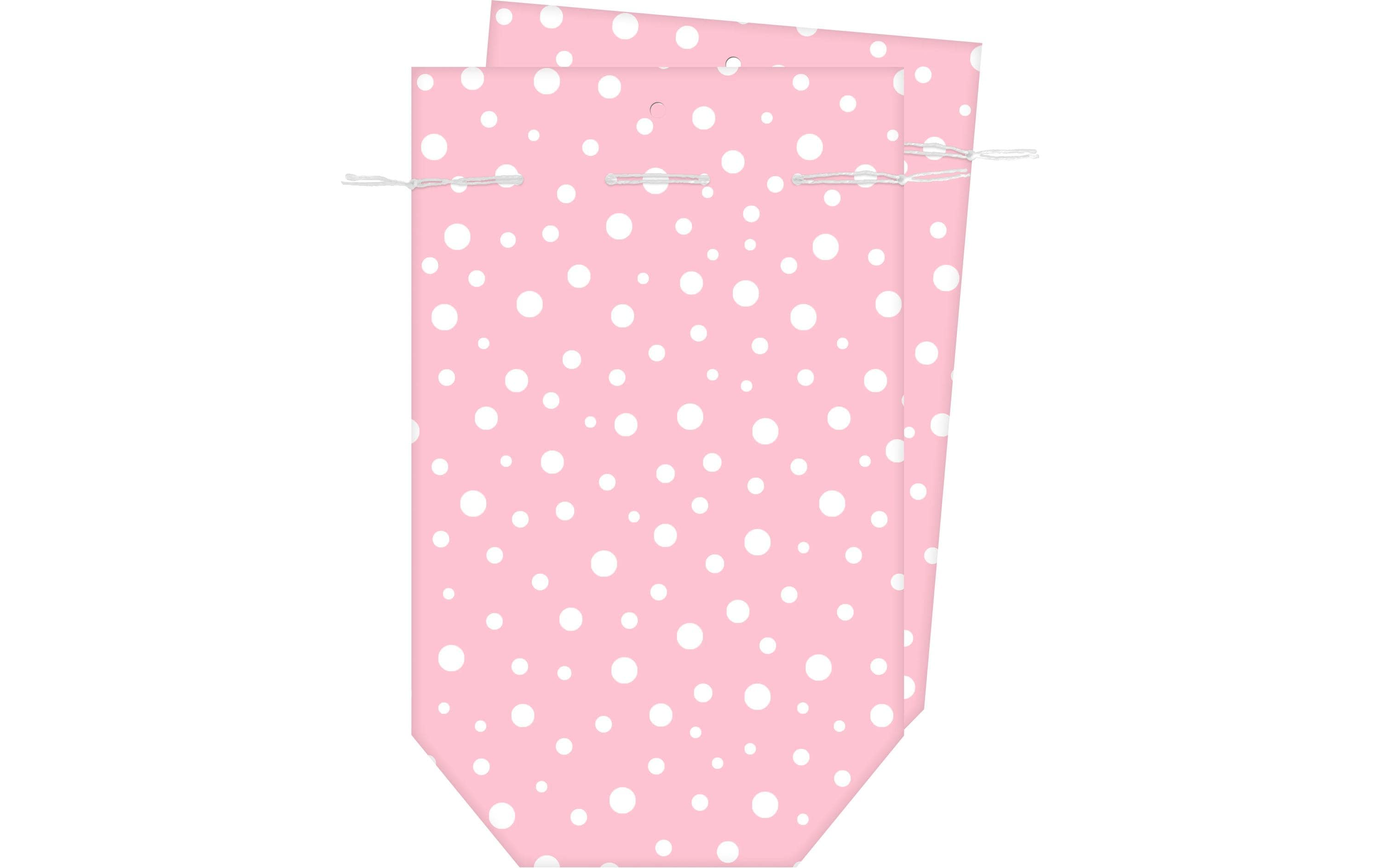 B+C Geschenktüte aus Seidenpapier rosa, 16 x 26 cm, 2 Stück