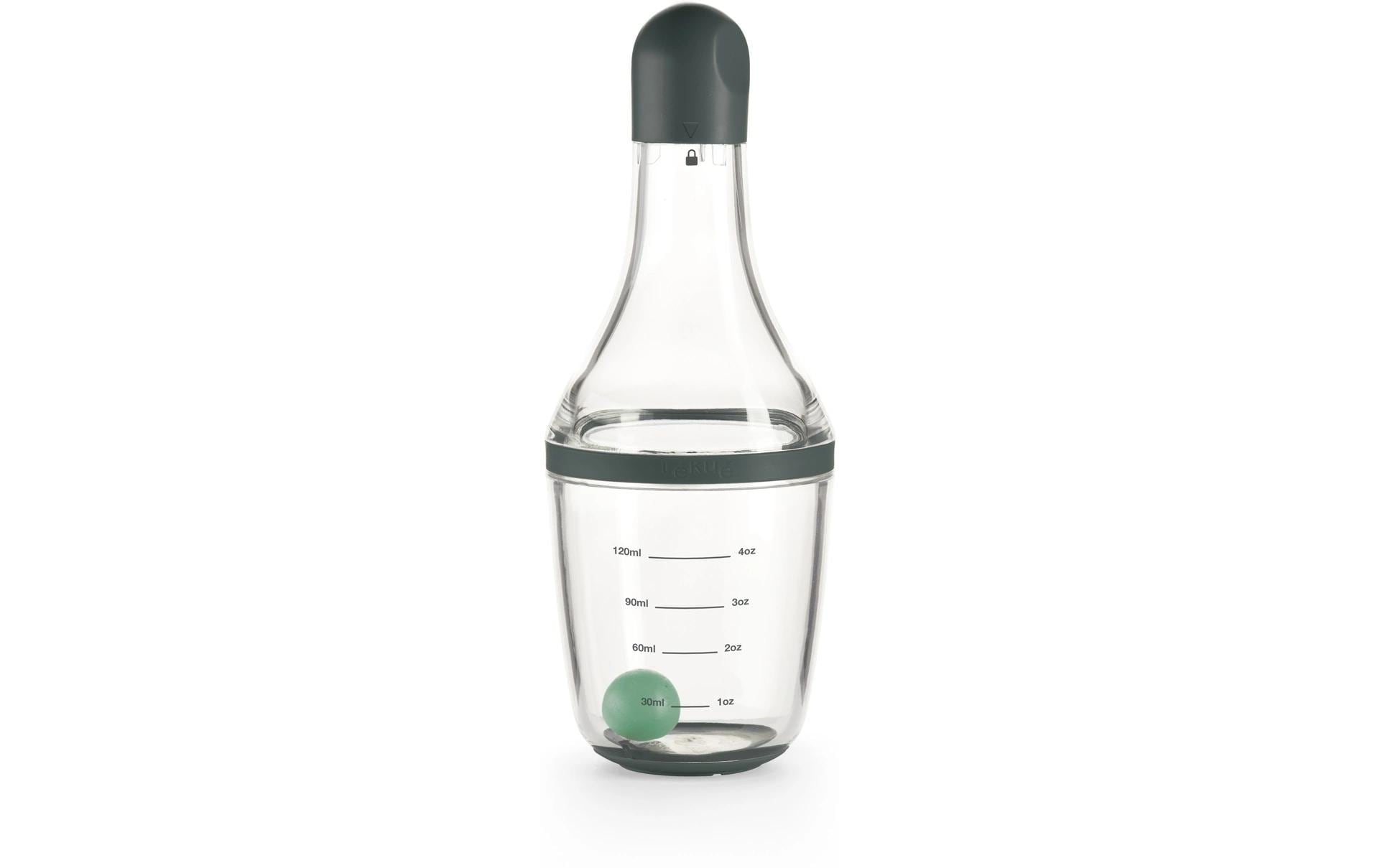Lékué Dressing-Shaker Glas, Grau