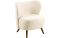 AC Design Sessel Crosby Gummibaum/Textil, 76x73x82 cm, Cream