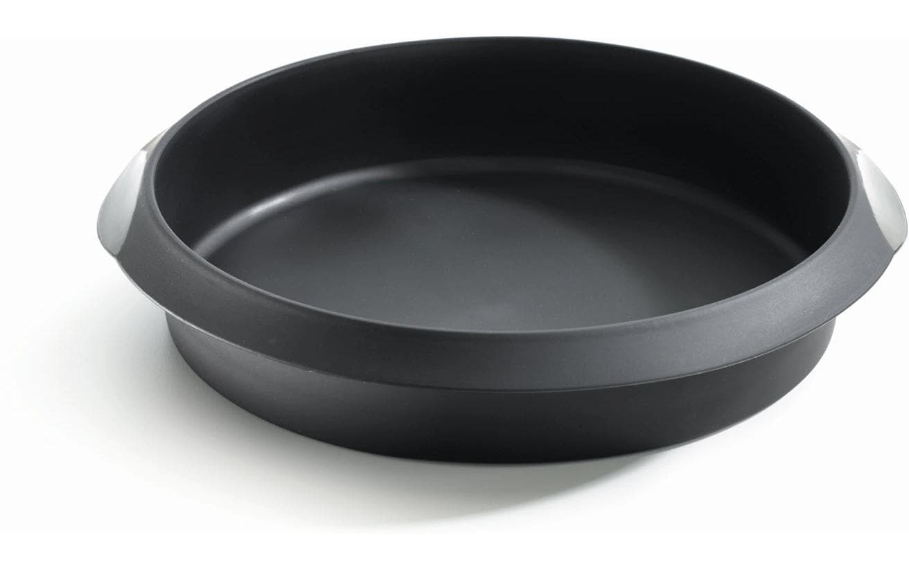 Lékué Kuchenbackform 26 cm Silikon, Schwarz